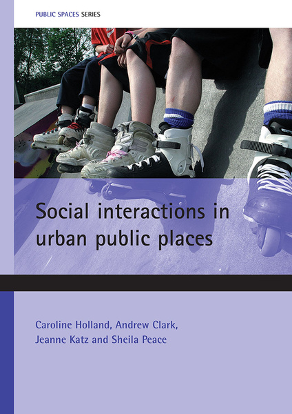 Social interactions in urban public places