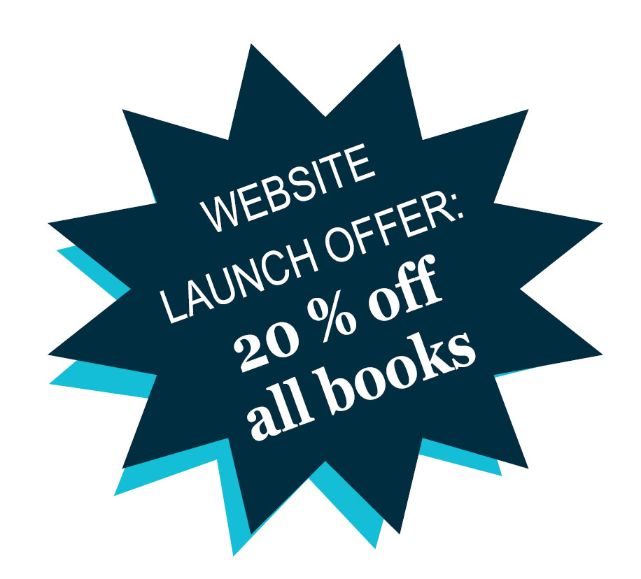 New website special offer: 20% off all books