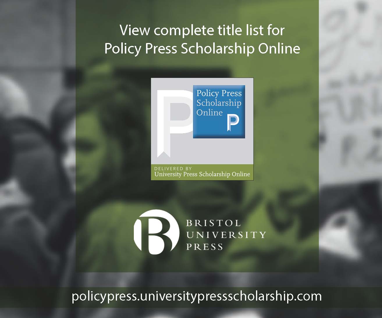 New Policy Press Scholarship Online Upload